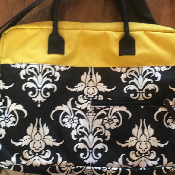 Jackie Savage McFee Colorful Laptop Shoulder Bag - Picture 3 of 8